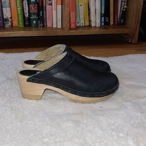 No. 6 Shearling Lined Clogs